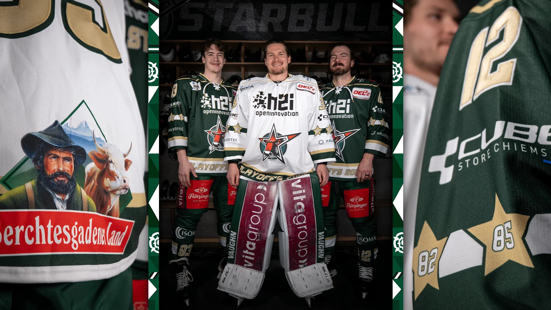 Unsere Farben. Unsere Stadt. Das Playoff-Trikot