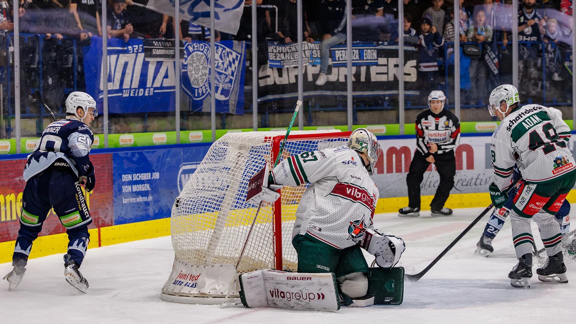 Wild game in Weiden narrowly lost